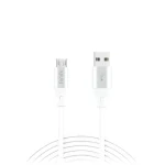 Fonex Speed Charge biela / Nabíjací kábel / USB-A - Micro USB / 10 W / 1 m