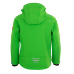 Detská softshellová bunda TrollKids Trollfjord Jacket bright green/med blue vetruodolná zelená (161-304) 98