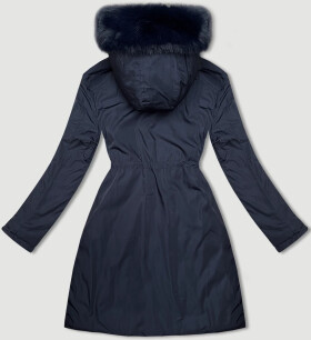 Tmavomodrá a červená obojstranná dámska prechodná bunda J Style (16M9159-215) odstíny červené S (36)