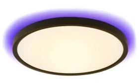 Immax NEO LITE TUDO SMART čierna / Stropné svietidlo / 60 cm / 65W / RGB / Wi-Fi / TUYA (07170-B60)