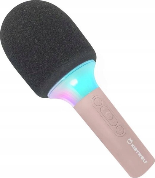Kidywolf Kidywolf Microphone Bluetooth with Light pink