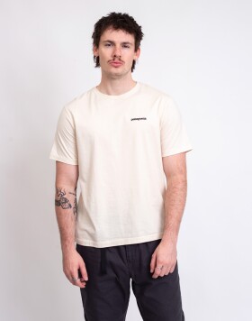 Patagonia M's P-6 Logo T-Shirt Undyed Natural L