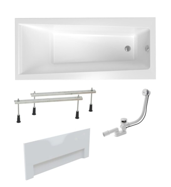 Obdĺžniková vaňa Laguna Idea Plus 170x75 cm akrylát ľavá aj pravá SIKOID1700ANPC SIKOID1700ANPC