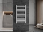MEXEN - Apollo vykurovací rebrík/radiátor 1210 x 650 mm, 713 W, biela W117-1210-650-00-20