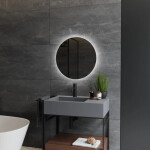 Zrkadlo s LED osvetlením Naturel Iluxit 60x60 cm ZIL60KLED ZIL60KLED