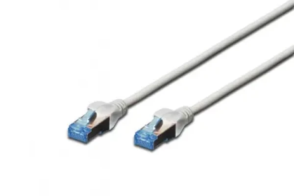 Digitus CAT 5e SF/UTP sivá / Patch kábel / 5 m / RJ-45 / 100 MHz (DK-1532-050)