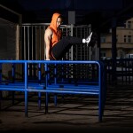 Tričko Under Armour Project Rock SL HD Payoff Top Team Orange/ Black L