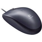 Logitech myš M90, optická, USB, 3 tlačidlá, čierna, 1000dpi (910-001794)