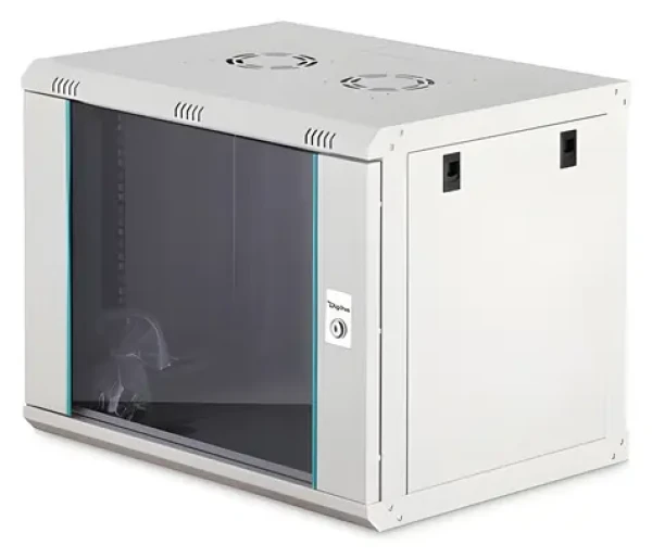 Digitus DN-37104 9U šedá / Nástenná skriňa / Dynamic-N / 19" / 600x450 mm / nezmontovaná (DN-37104)
