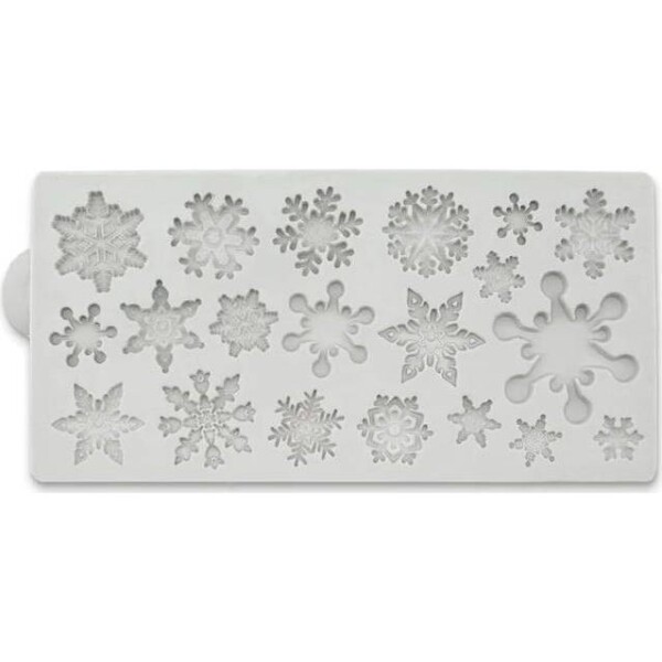Silikónová formička snehovej vločky 12x6 cm - Katy Sue - Katy Sue