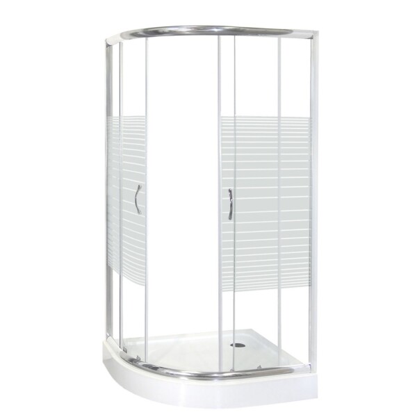 KERRA - Sprchovací kút s vaničkou Madera 100x80 Pravá 5907548117816