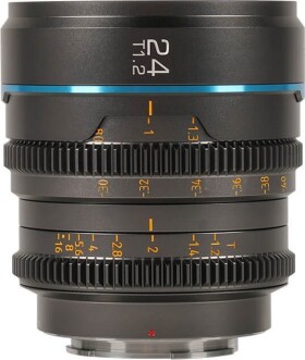 Sirui Sirui Cine Lens Nightwalker S35 24mm T1.2 X-Mount Metal Grey