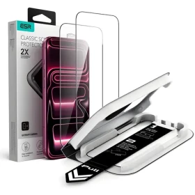 ESR UltraFit čierne / Ochranné sklo / Apple iPhone 18 Pro, 17 Pro / 2 ks