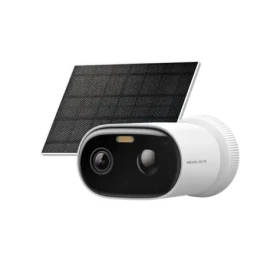 Mercusys MC410 Kit / Sada bezpečnostnej kamery so solárnym panelom / 2304 × 1296 / Wi-Fi / IP65 / nočné videnie 10 m (MC410 KIT)