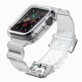 Hurtel Silicone Strap Set pre Apple Watch 38 mm čierna / Remienok