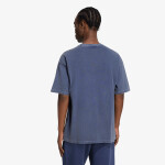 Tričko adidas Trefoil Essentials Washed Loose Dropped Shoulder T-Shirt Dark Blue L