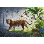 Ravensburger Puzzle drevené Tiger džungli