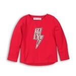Tričko dievčenské s dlhým rukávom, Minoti, GW LTEE 7, růžová - 80/86 | 12-18m