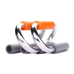 Adaptér na kľučky Steel - GymBeam (multicolor) (36316-1-metal grey - orange)