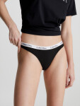 Dámske tangá Carousel 0000D1617E 001 Black Calvin Klein