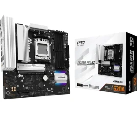 ASRock A620AM PRE RS/ AMD A620A/4xDDR5/2x SATA III/USB/GLAN/M.2/sc. AM5 / mATX (90-MXBSV0-A0UAYZ)