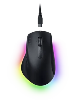 Razer Pro Click V2 / Bezdrôtová myš / optická / 30000 DPI / 9 tlačidiel / USB / Bluetooth (RZ01-03900100-R3M1)