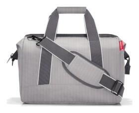 Cestovná taška Reisenthel Allrounder M Herringbone Grey