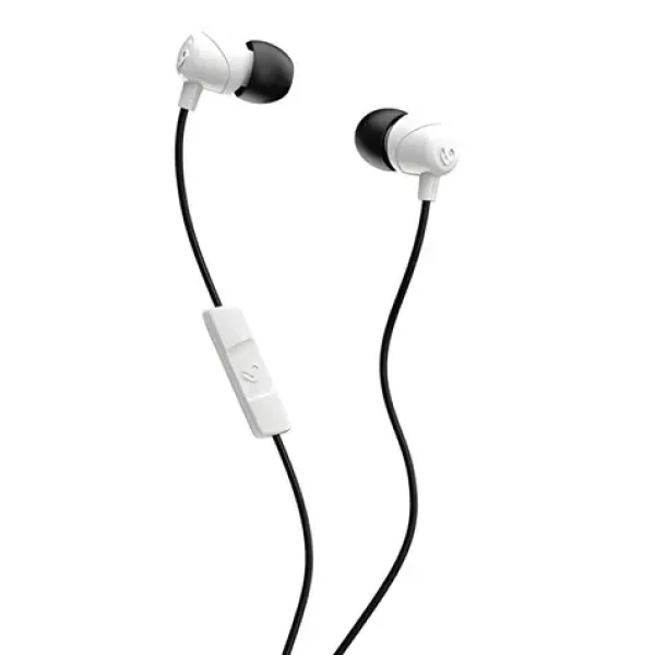 Skullcandy JIB bielo-čierna / Slúchadlá s mikrofónom / 3.5mm Jack / 1.2m (S2DUYK-441)