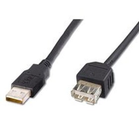 PremiumCord USB 2.0 kábel predlžovací, AA, 0.5 čierna (8592220005962)