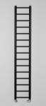 SAPHO - DINA vykurovacie teleso 300x1740 čierny mat IR376B