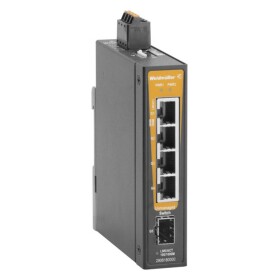 Weidmüller IE-SW-BLB-05-4GT-1GESFP sieťový switch 10 / 100 / 1000 MBit/s; 2908180000