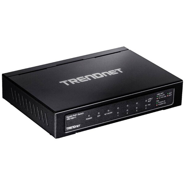 TrendNet TPE-TG611 sieťový switch 10 / 100 / 1000 MBit/s funkcia PoE; TPE-TG611