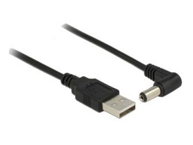 Delock napájací kábel USB gt; DC 5.5 x 2.1 mm samec 90° / 1.5 m (83578)