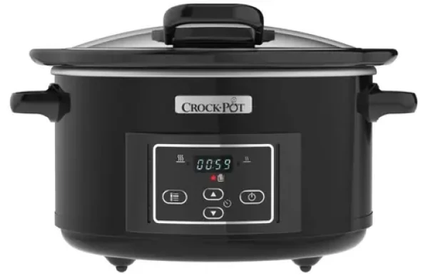 CrockPot CSC052X / Pomalý hrniec / 4,7 l / digitálny časovač / keramická nádoba (100001915229)