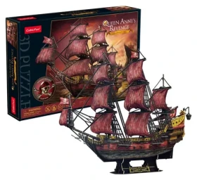 Puzzle 3D Pomsta kráľovnej Anny - Výročná edícia