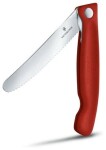 VICTORINOX Swiss Classic Olovrant skladací nôž s vlnitým ostrím žltá / Dĺžka čepele 11 cm (V-6.78 36.F8B)