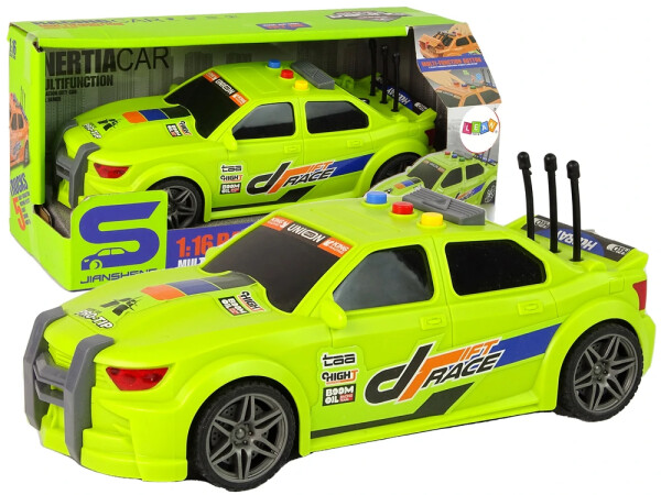 Mamido Športové závodné auto 1:16 zelené so zvukom