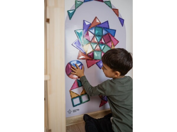 Mamido Mamido Dlaždice Magnetická tapeta na stenu Prémiová Jemná Levanduľová MT106