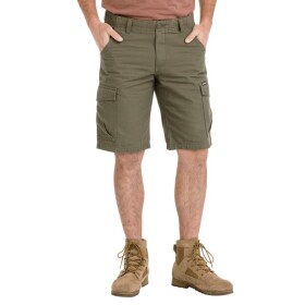Bushman Pánske kapsáčové kraťasy Cubal, tmavá khaki 46