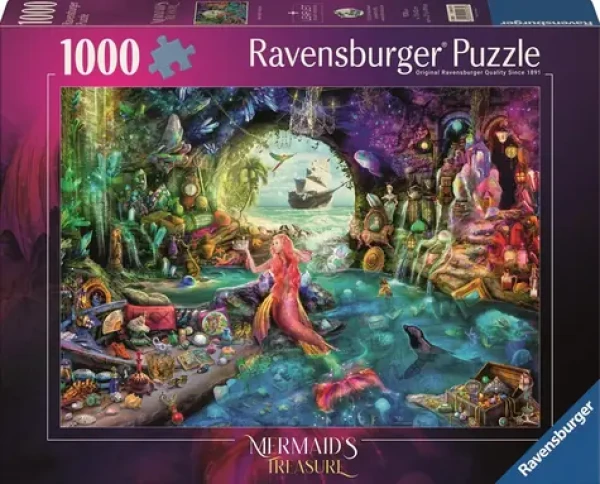 Ravensburger Tajomný poklad morskej panny /1000 dielikov/ od 12 rokov