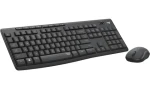 Logitech MK295 grafitová BE / Set klávesnice a myši / bezdrôtový / tichý / INTNL / BE Layout (920-009803)