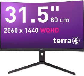 Technologia Dotyku TERRA LCD/LED 3285W HA black CURVED USB-C/HDMI/DP