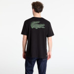 Tričko LACOSTE Tee-Shirt Black/ Lamb'S Lettuce 6