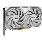 MSI GeForce RTX 4060 Ventus 2X WHITE OC 8GB / 1830 - 2505 MHz / 8GB GDDR6 / 128-bit / 1x HDMI + 3x DP / (8) (RTX 4060 VENTUS 2X WHITE 8G OC)