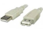 PremiumCord USB 2.0 kábel predlžovací, AA / 20cm (8592220012151)