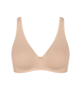 Dámska podprsenka Basic+ Soft Bra - Žltá - svetlo béžová 0026 - SLOGGI YELLOW 65D
