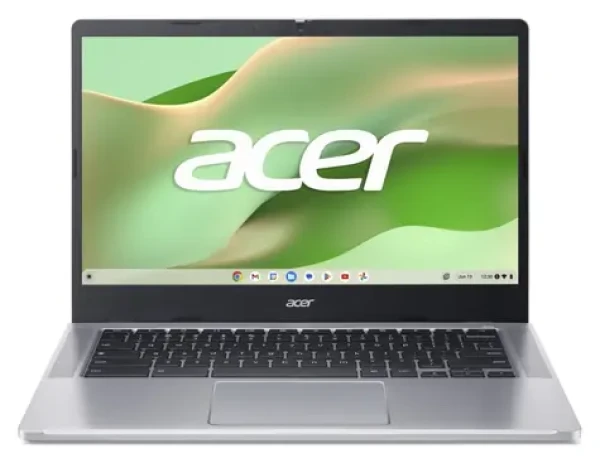 Acer Chromebook 314 (CB314-4H-C8DV) strieborná / 14" FHD / Intel N100 3.4 GHz / 4GB / 128GB eMMC / Intel UHD / Chrome OS (NX.KNBEC.006)