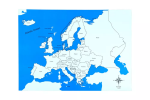 Moyo Montessori Moyo Montessori Kontrolná mapa - Európa Nová - s popiskami