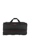 Cestovná taška na kolieskach Travelite Basics Wheeled duffle L Black/orange