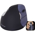 Evoluent Vertical Mouse 4 VM4RW ergonomická myš bezdrôtový optická čierna, strieborná 6 tlačidlo 2800 dpi ergonomická; VM4RW